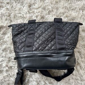 Caraa Sport Quilted Studio Tote Black